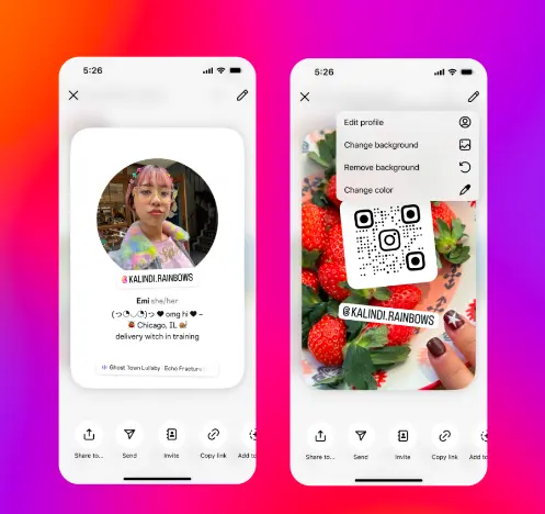 Instagram’s New Profile Feature: A Digital Business Card for Networking